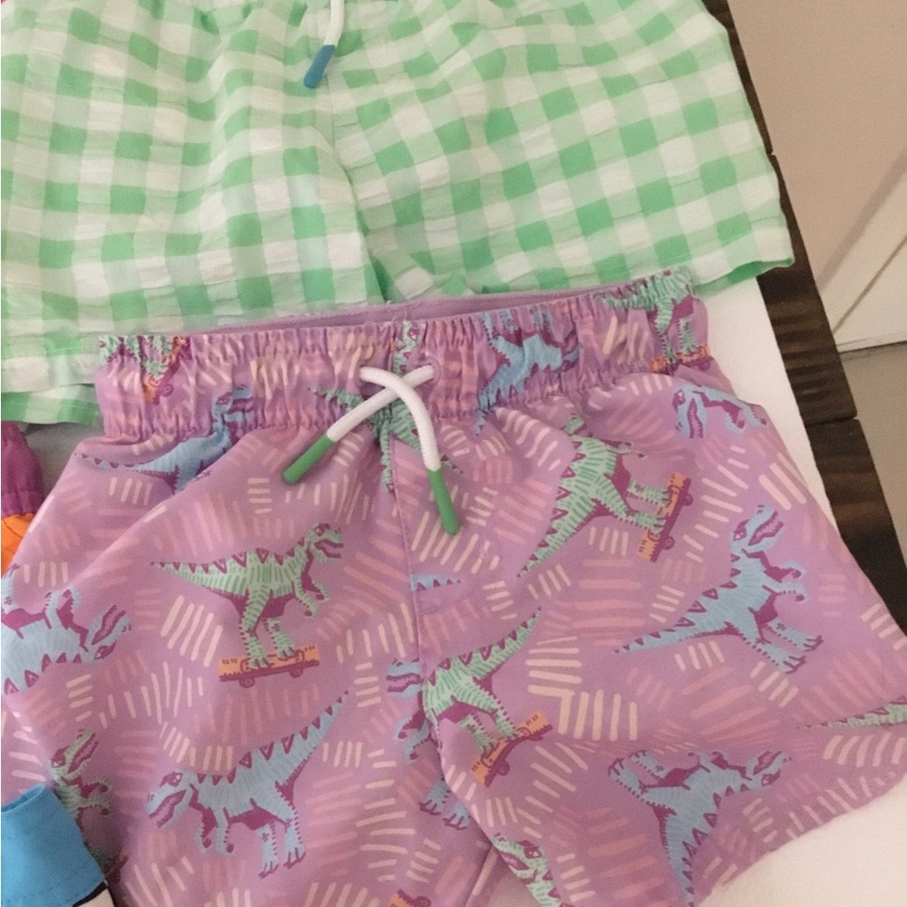 Kids Multi-Pattern Swim Shorts Bundle - Bright Colors - Picture 4 of 6